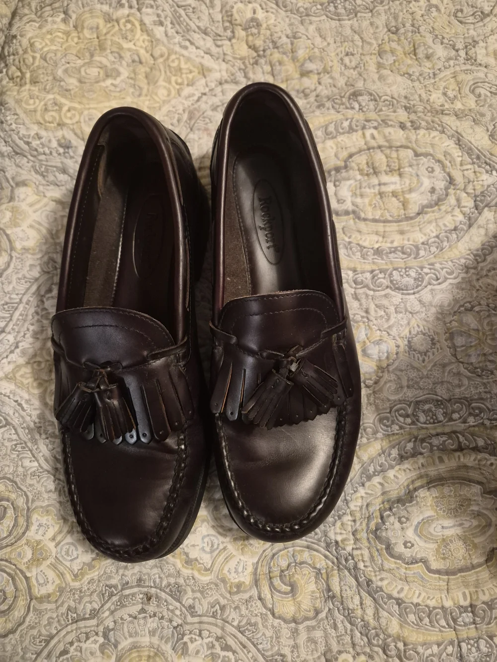 Rockport leather loafers